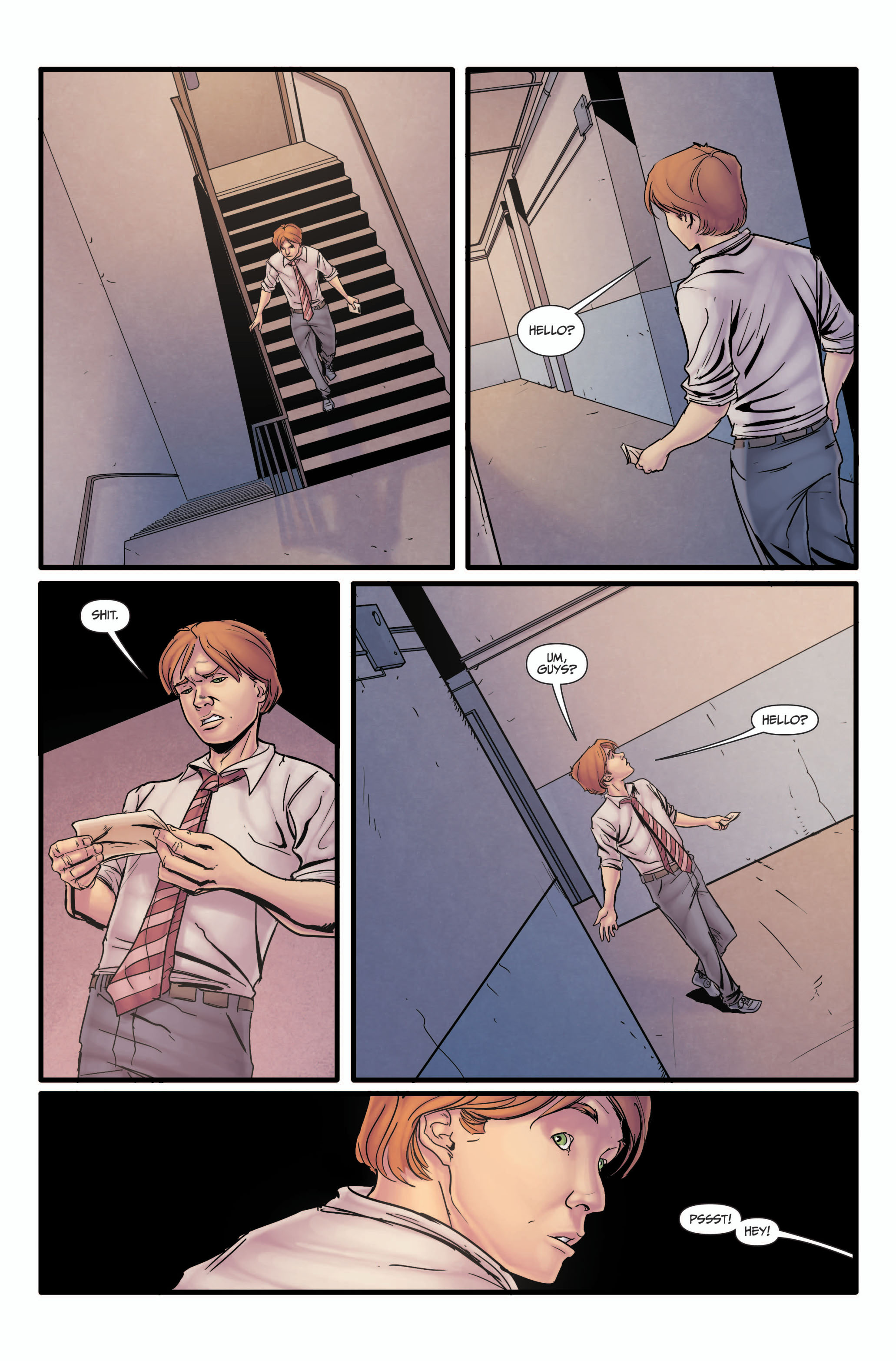 Read online Morning Glories comic -  Issue #4 - 15