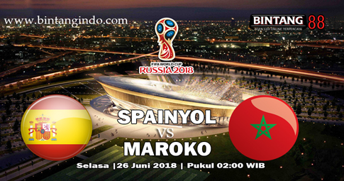 PREDIKSI Spain vs Morocco 26 JUNI 2018