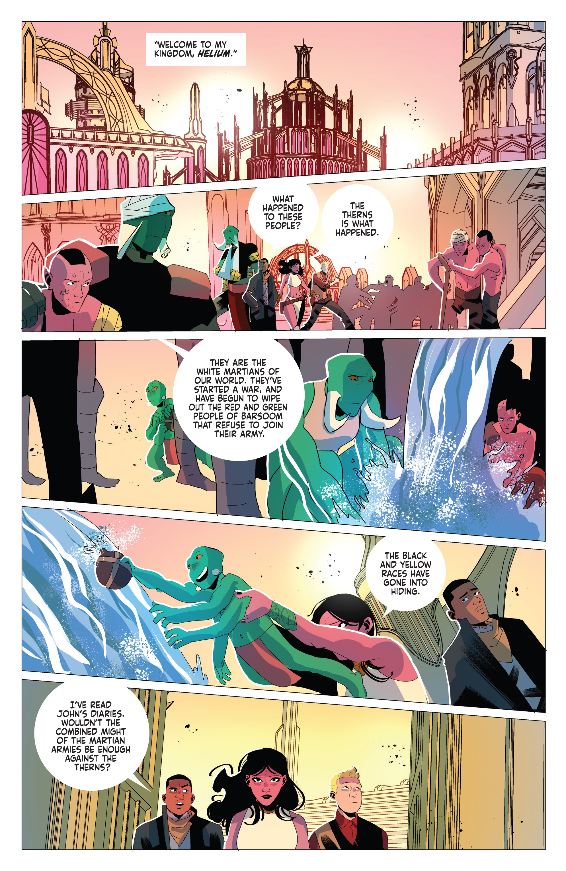 Read online John Carter of Mars comic -  Issue #3 - 8