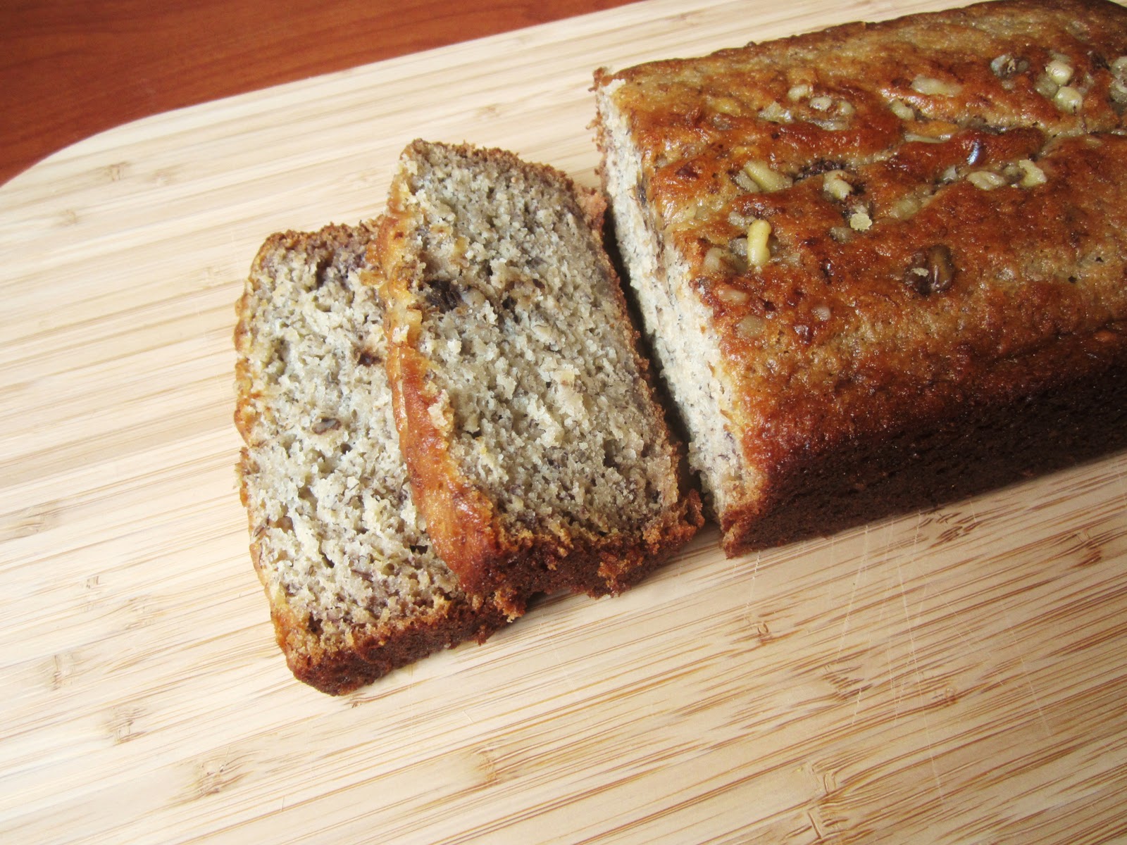 A Sue Chef: Moist Banana Nut Bread