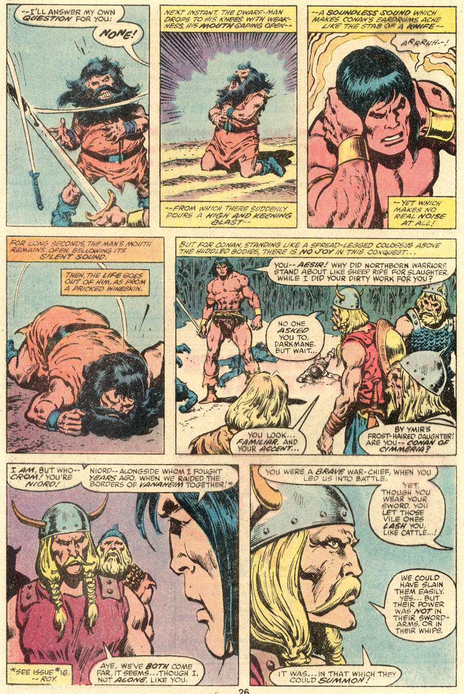Read online Conan the Barbarian (1970) comic -  Issue #109 - 16