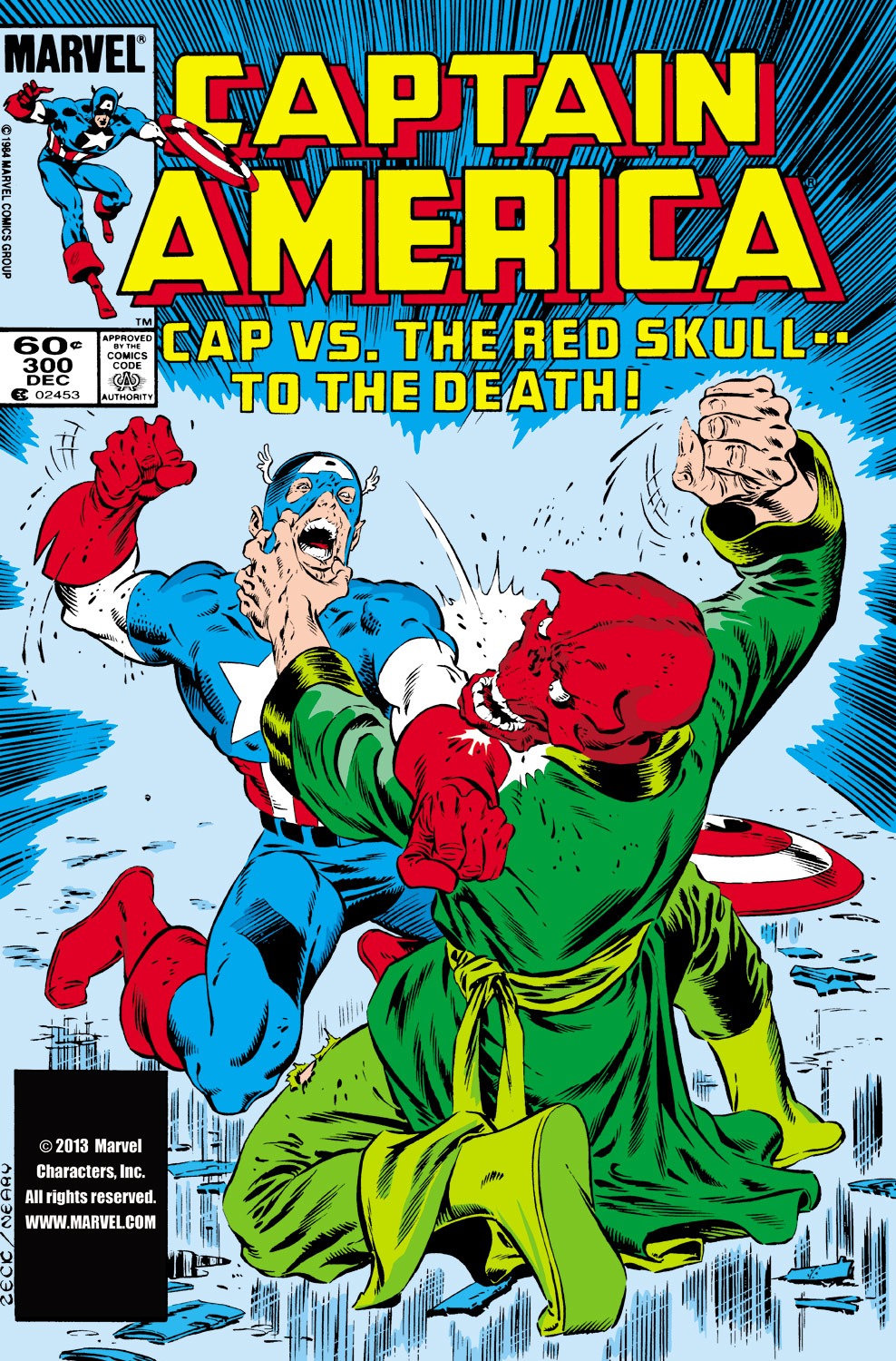 Read online Captain America (1968) comic -  Issue #300 - 1