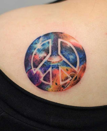 Este sinal universal para a paz