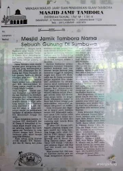 masjid jami tambora jakarta