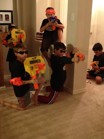 THE ADVENTURES OF TEAM DANGER: Alex's Nerf Wars Party