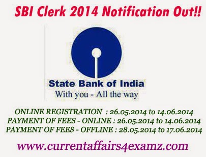 state bank of india po recruitment 2014 exam date
