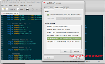 Tampilan SOLARIZED - Color Scheme Dark Untuk Gedit color scheme dark gedit solarized color scheme gedit