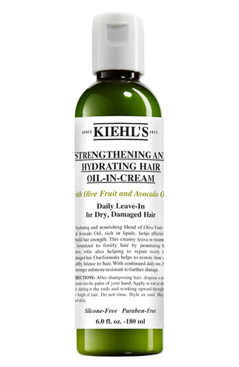 Kiehl's sorprende otra vez: Strengthening and Hydrating Hair Oil-in-Cream