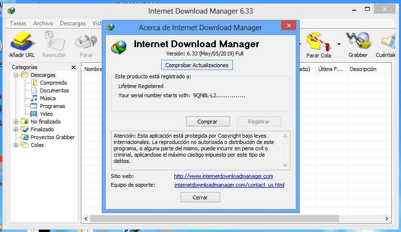 internet download manager v6 33 crack serial