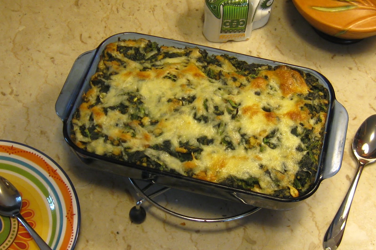 randuwa Spinach au Gratin Provençal