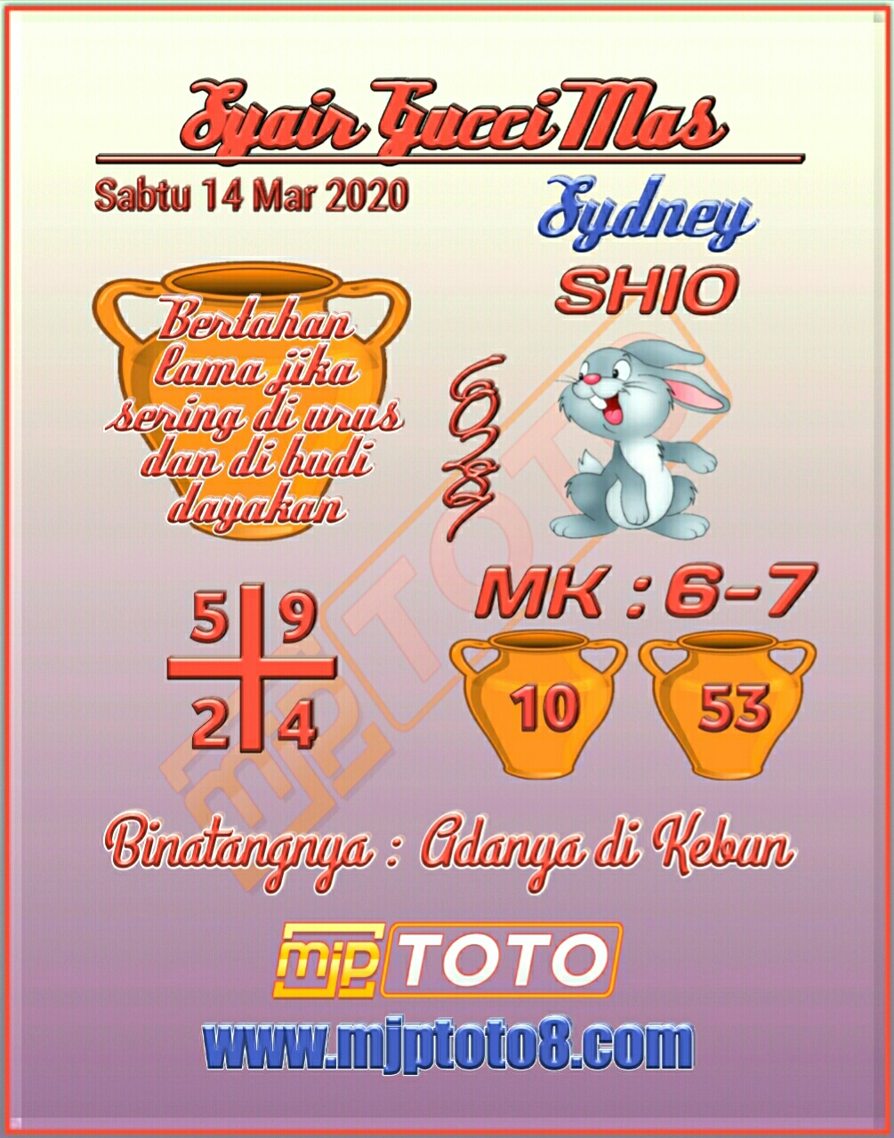 Prediksi Syair Sydney 14 Maret 2020 Togel Sydney Pangkalantoto Prediksi Syair Sydney 14 Maret 2020 Togel Sydney Pangkalantoto