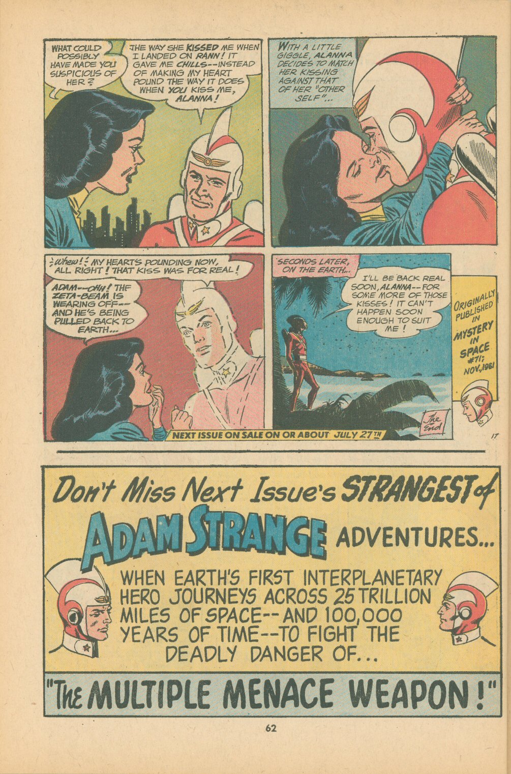 Read online Strange Adventures (1950) comic -  Issue #231 - 63