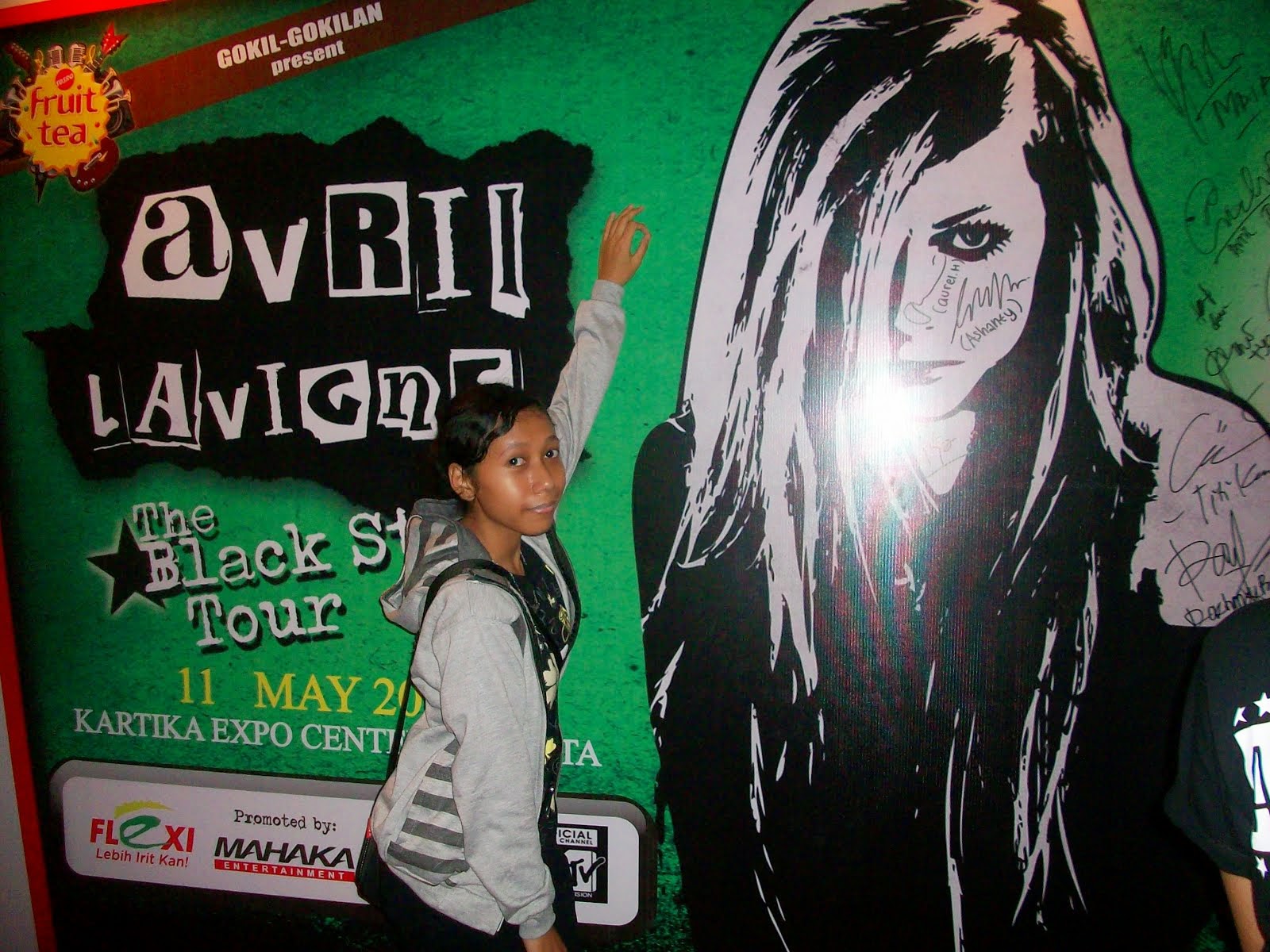 Me with Avril ;D