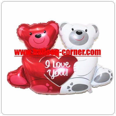 Balon Foil Love Bear Mini