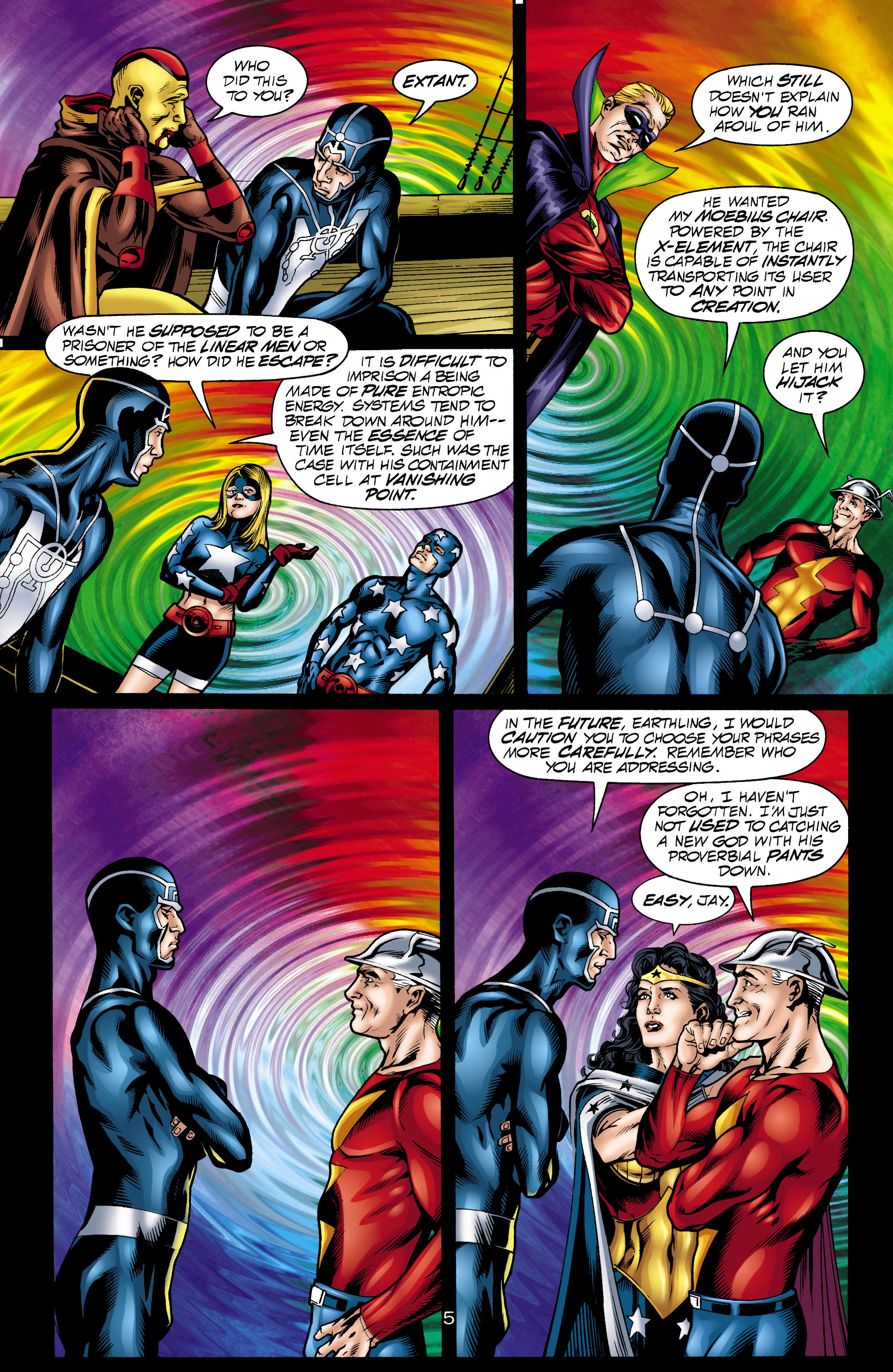 Read online JSA (1999) comic -  Issue #13 - 5