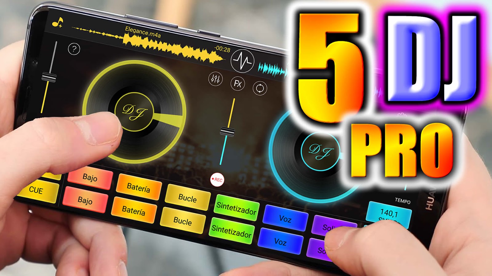LOS 5 MEJORES DJ PRO PARA ANDROID (Descargar Los Mejores Mezcladores de Musica) Apps PREMIUM