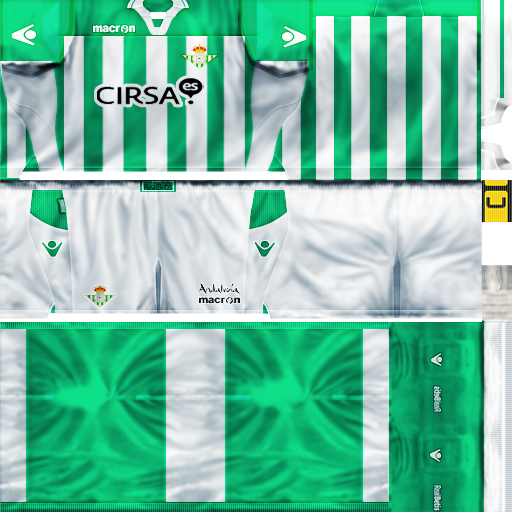 Editores de PES6: Uniforme Real Betis 2012/2013 by dar19 - PES 6