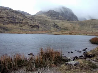 Styhead tarn and Great End