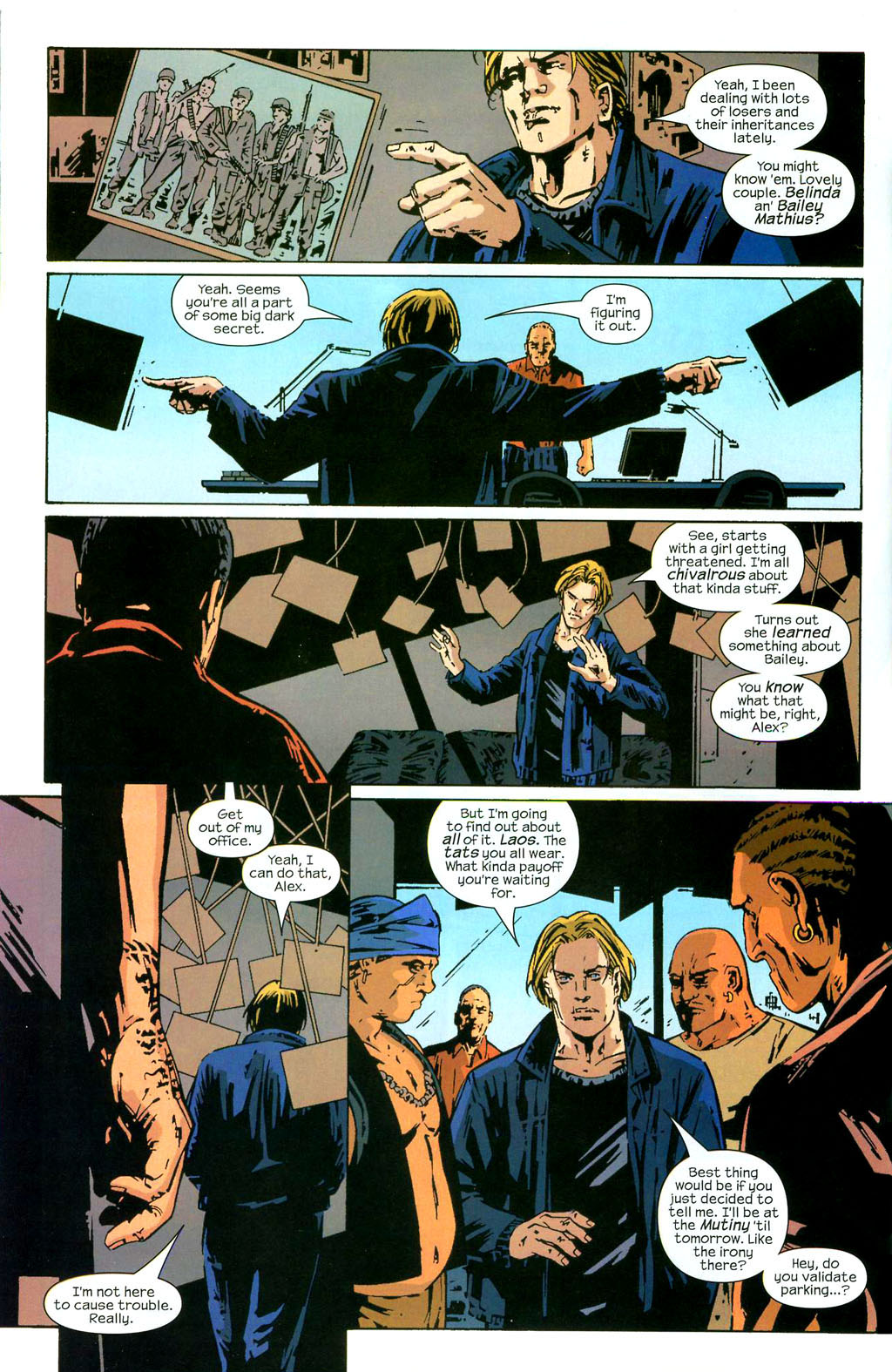 Hawkeye (2003) Issue #3 #3 - English 9 Hawkeye (2003) Issue #3 #3 - English 9