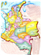  imagenes del Mapa de . mapa politico de colombia silueta