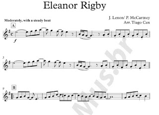 Partitura Eleanor Rigby