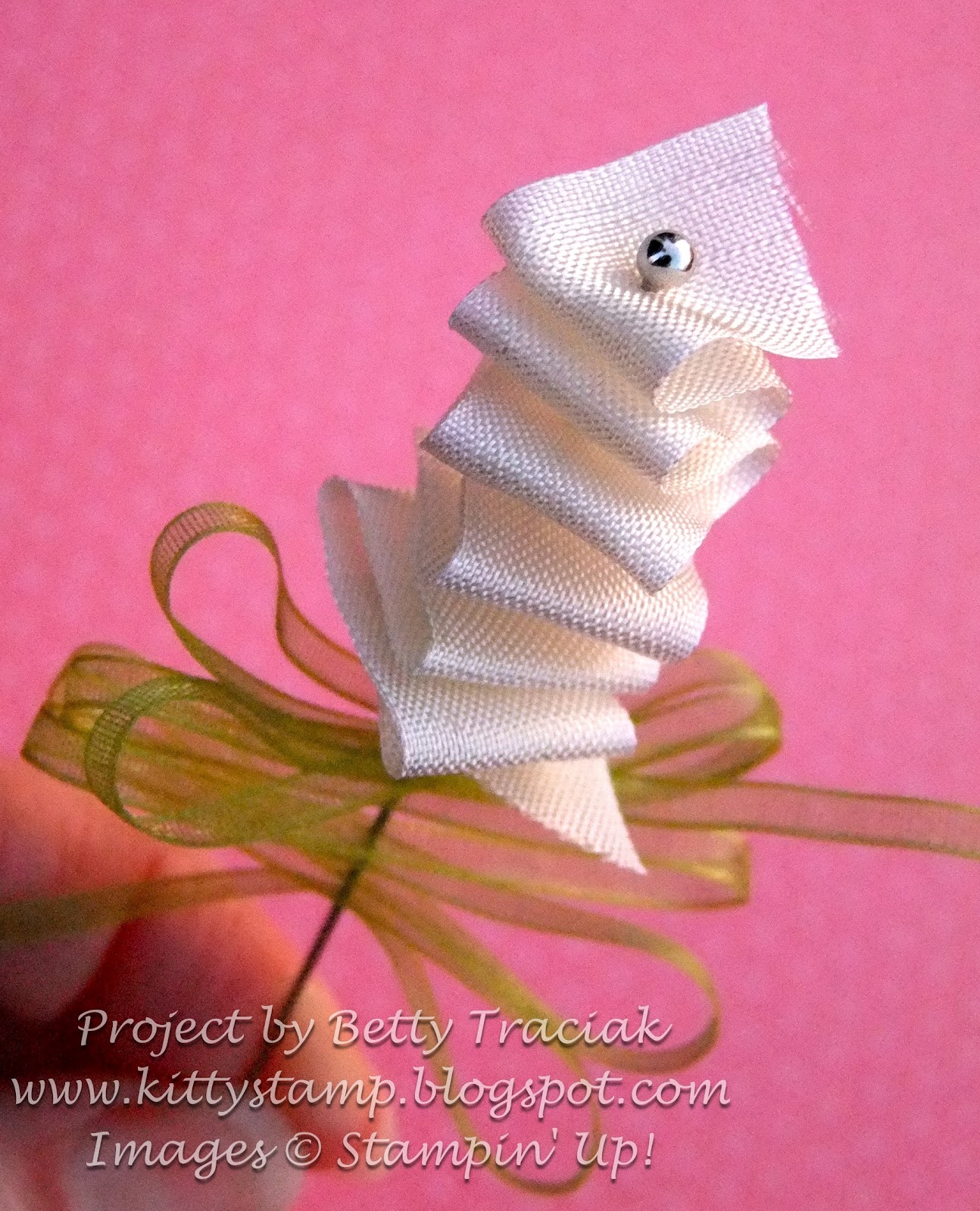 Kitty Stamp Hat Pin Embellishment Tip