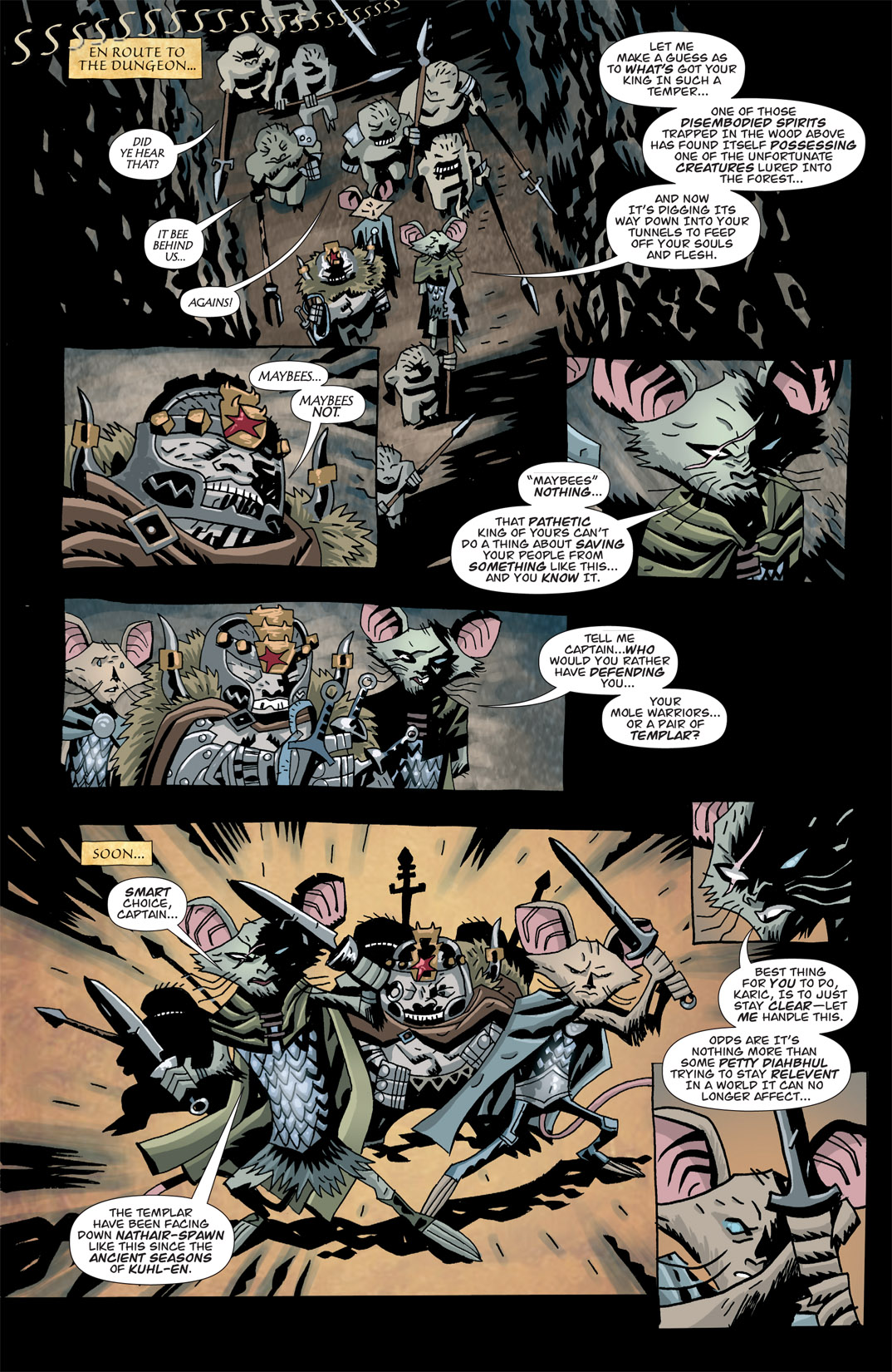 Read online The Mice Templar Volume 2: Destiny comic -  Issue #2 - 8