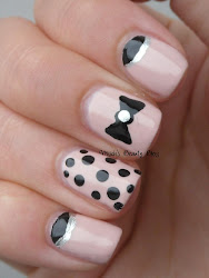 nail classy september notd nails designs background polka super 4th silver really nailart girly depot local idea unas dot pink