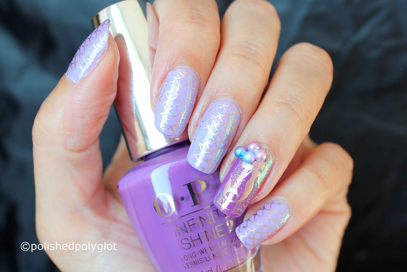 Nail Art │ Mermaid Manicure using BeautyBigBang Products