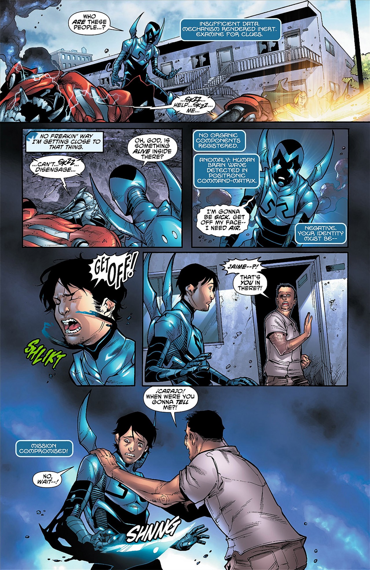 Read online Blue Beetle (2011) comic -  Issue #4 - 19