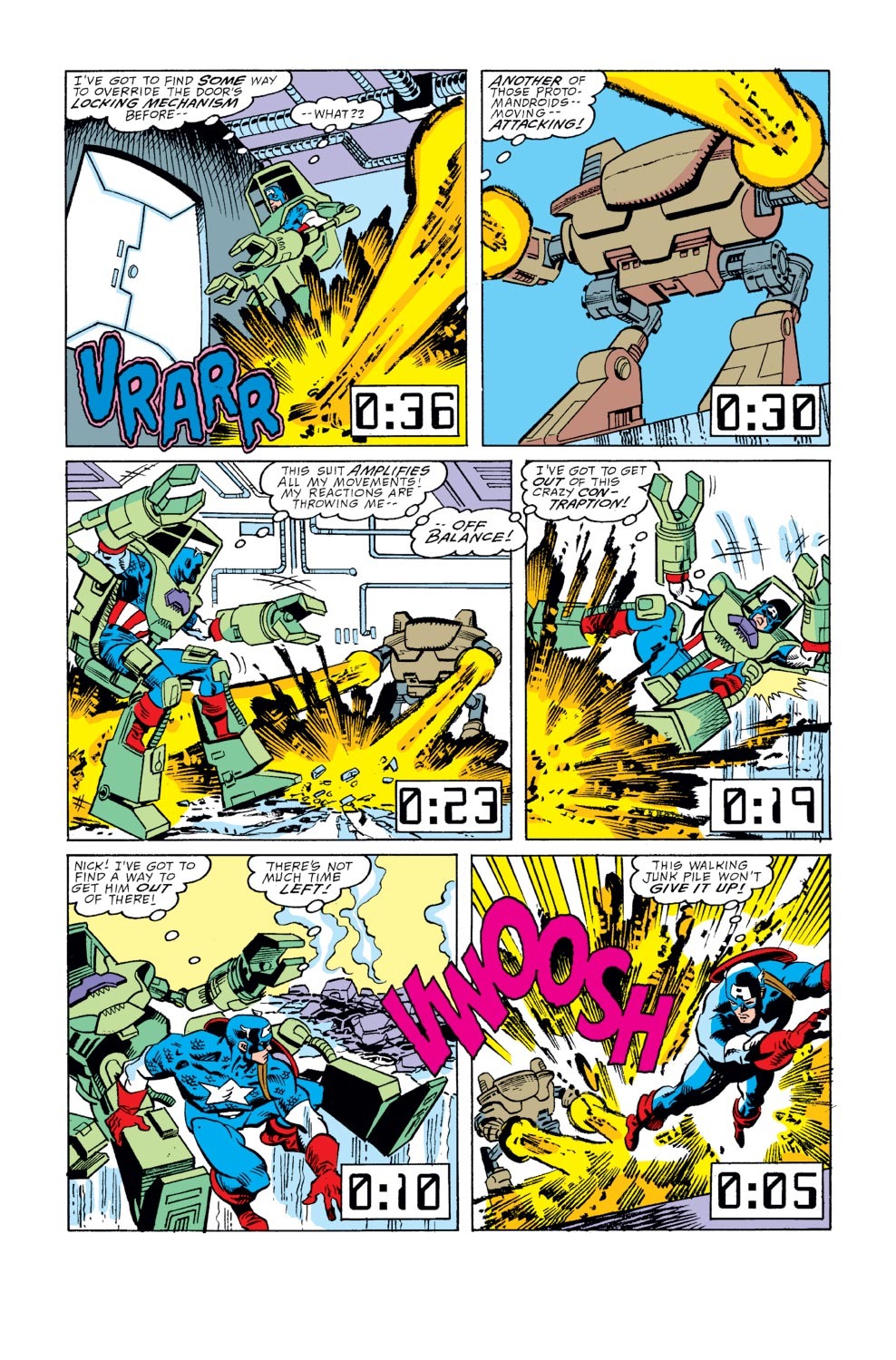 Read online Captain America (1968) comic -  Issue #351 - 17