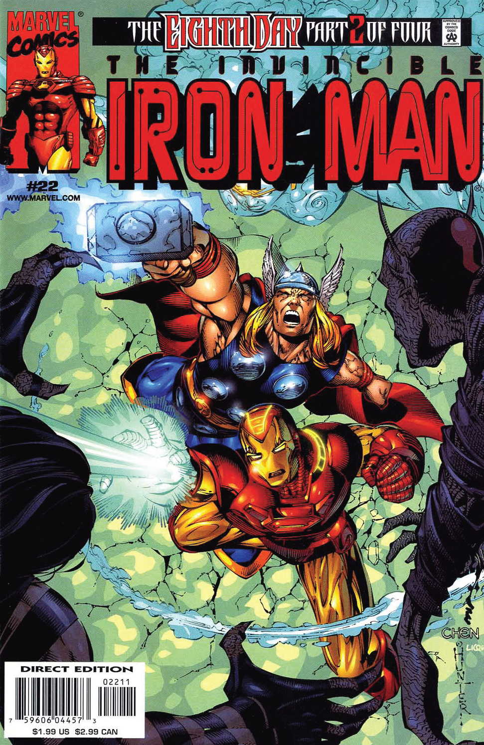 Read online Iron Man (1998) comic -  Issue #22 - 1