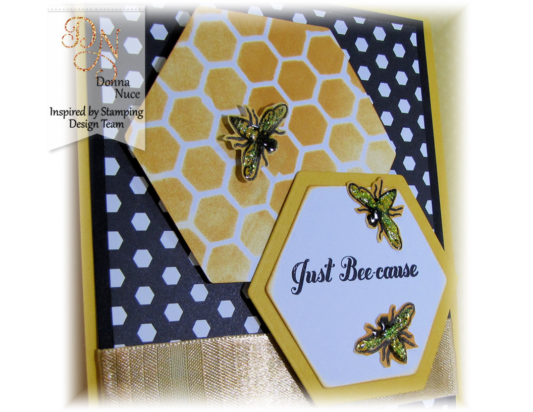 Inspired by Stamping, Crafty Colonel, Honey Bees Stamp Set, Just for You Card