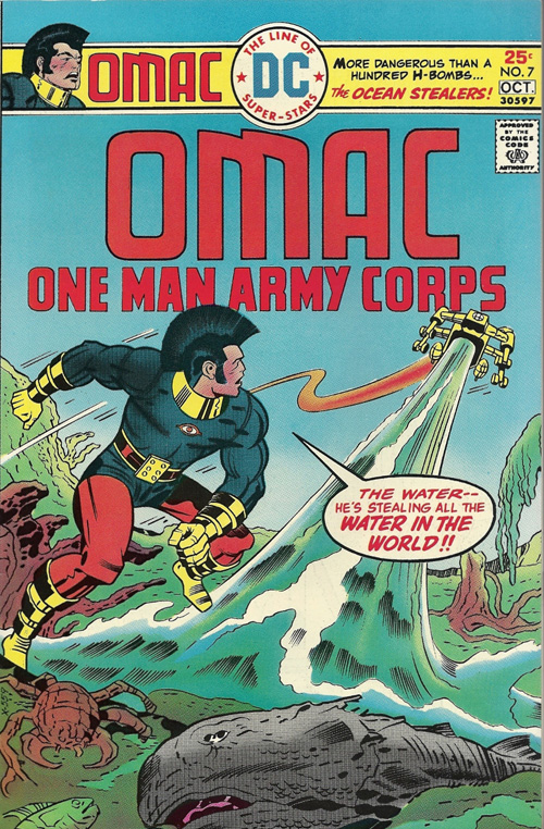 Omac John Rico Un universo de Ciencia Ficción: 1974- OMAC - Jack Kirby, John Byrne
