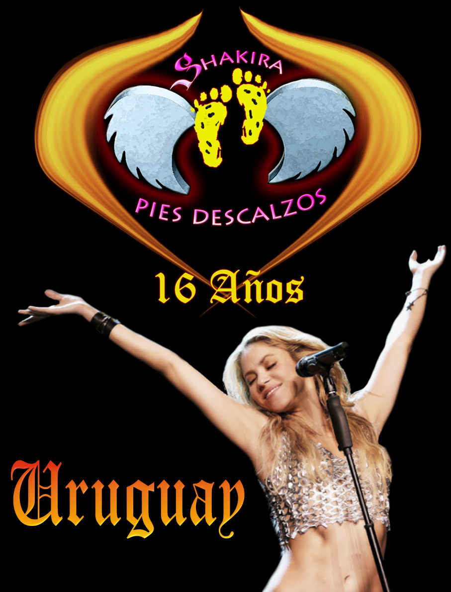Shakira // PIES DESCALZOS // Sede Uruguay
