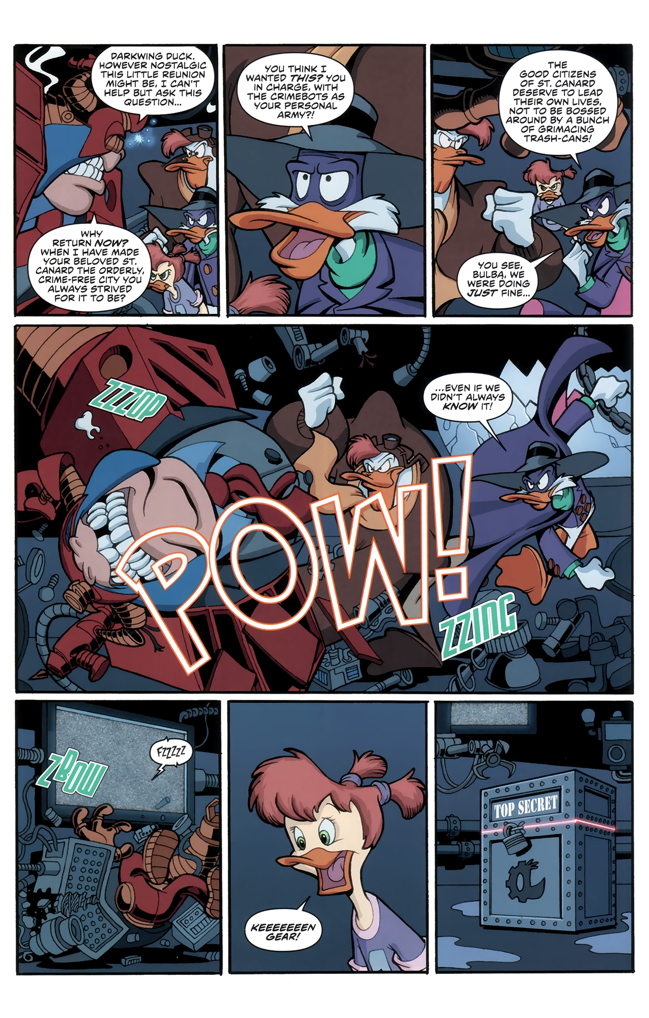 Read online Darkwing Duck comic -  Issue #4 - 8