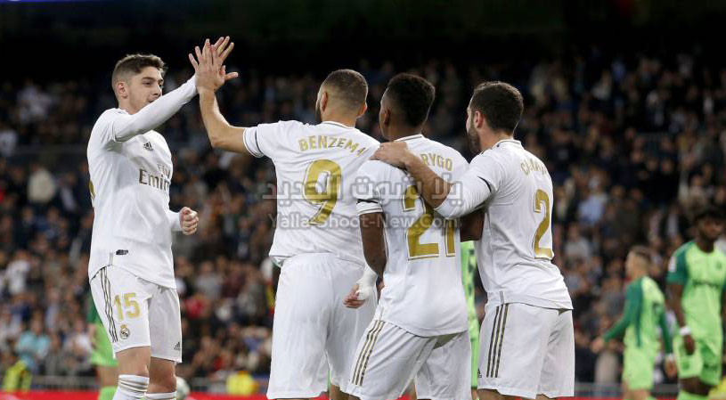 بخماسية ريال مدريد يحقق فوز كاسح على فريق ليغانيس من الجولة العاشره في الدوري الاسباني