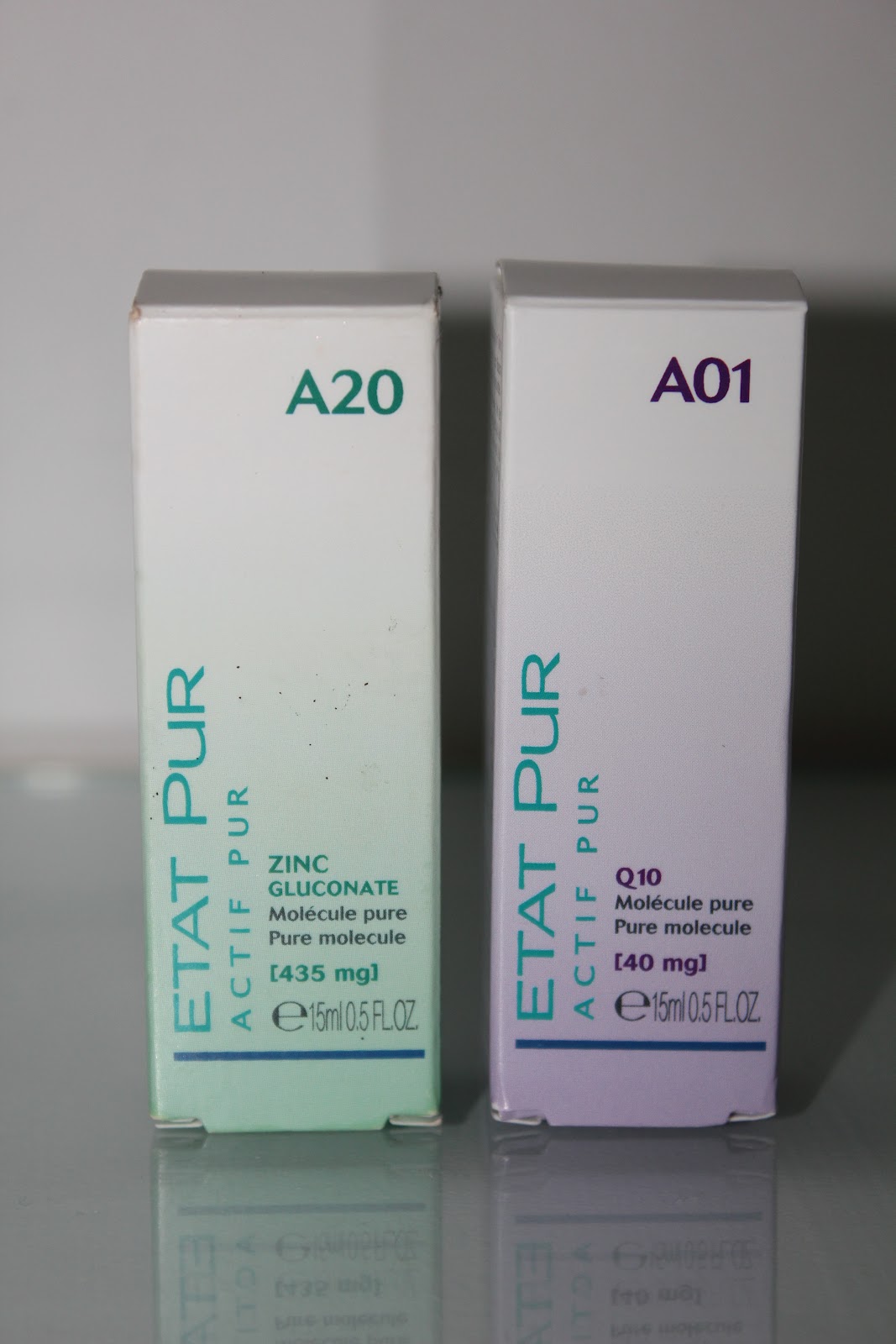 Review: Etat Pur Actives A20 and A01