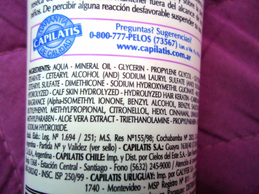 Los ingredientes de la Total Care ingredientes Total Care