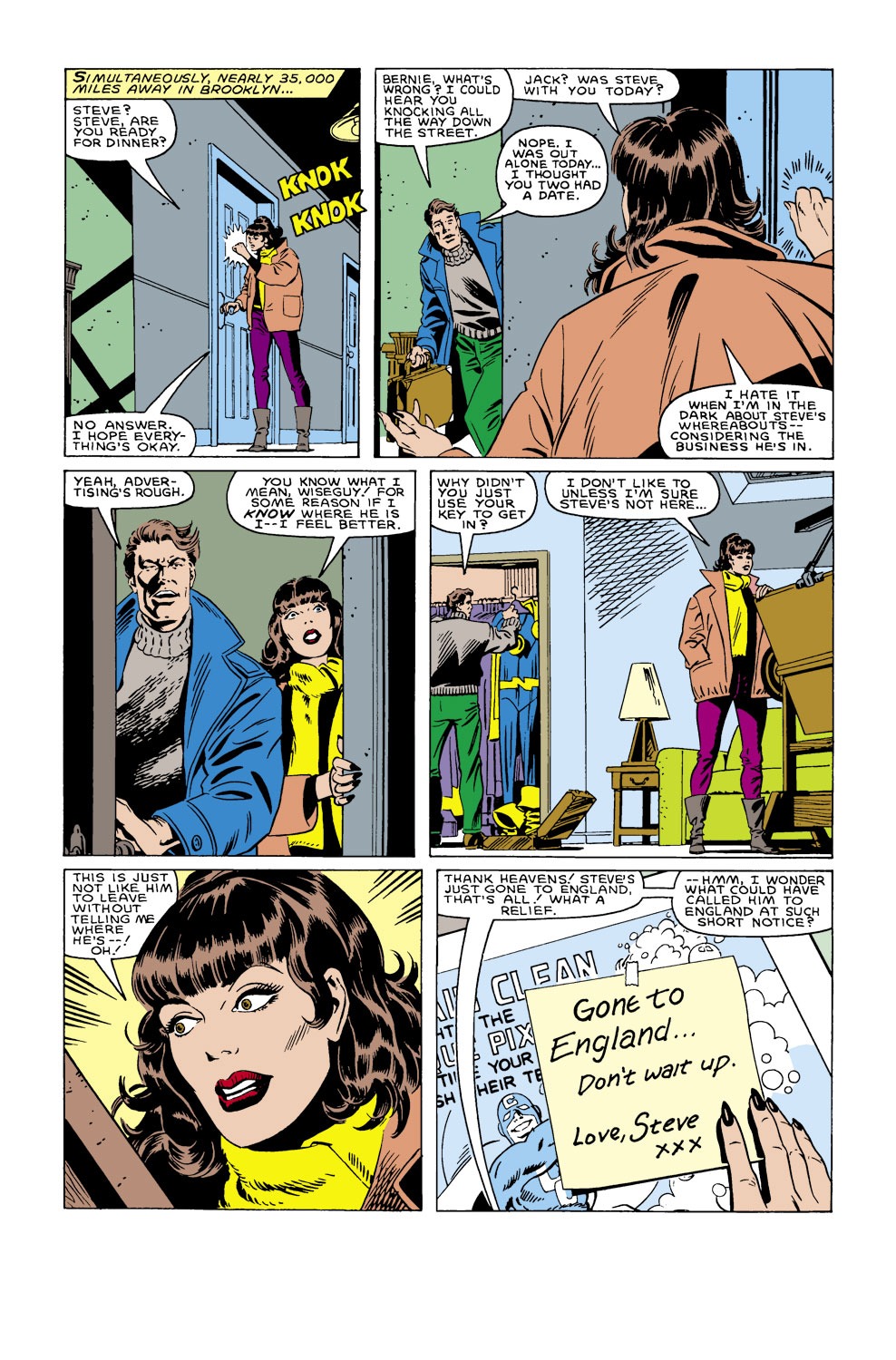 Read online Captain America (1968) comic -  Issue #305 - 16