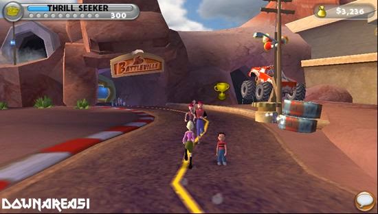 Thrillville Off The Rails PSP Game