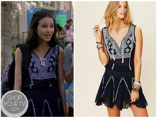 Bunheads: Season 1 Episode 12 Sasha's Black Embroidered Dress | Shop ...