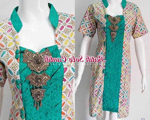 Desain Model  Baju  Batik  Rancangan Ivan  Gunawan  Karya 