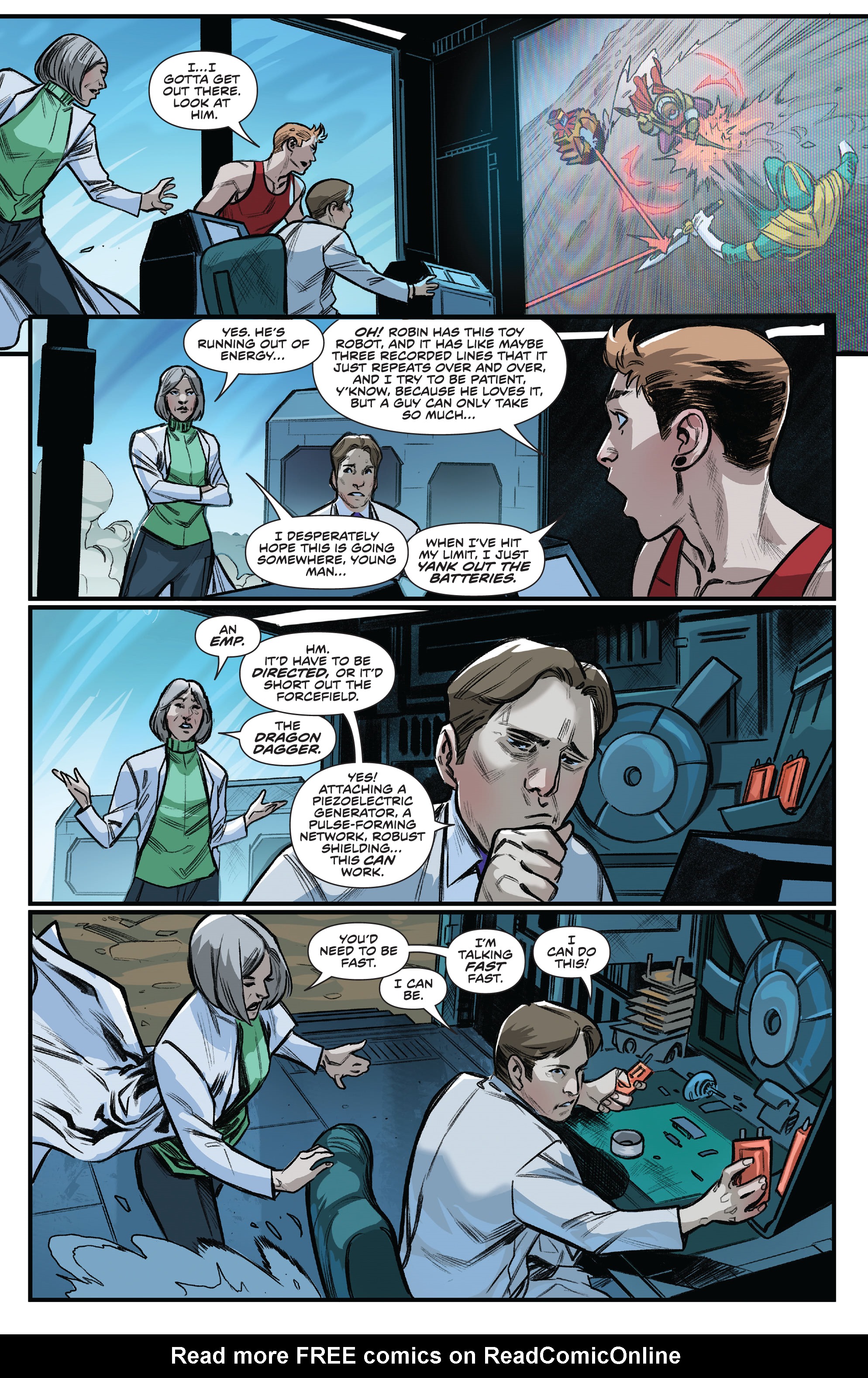Read online Mighty Morphin comic -  Issue #19 - 19