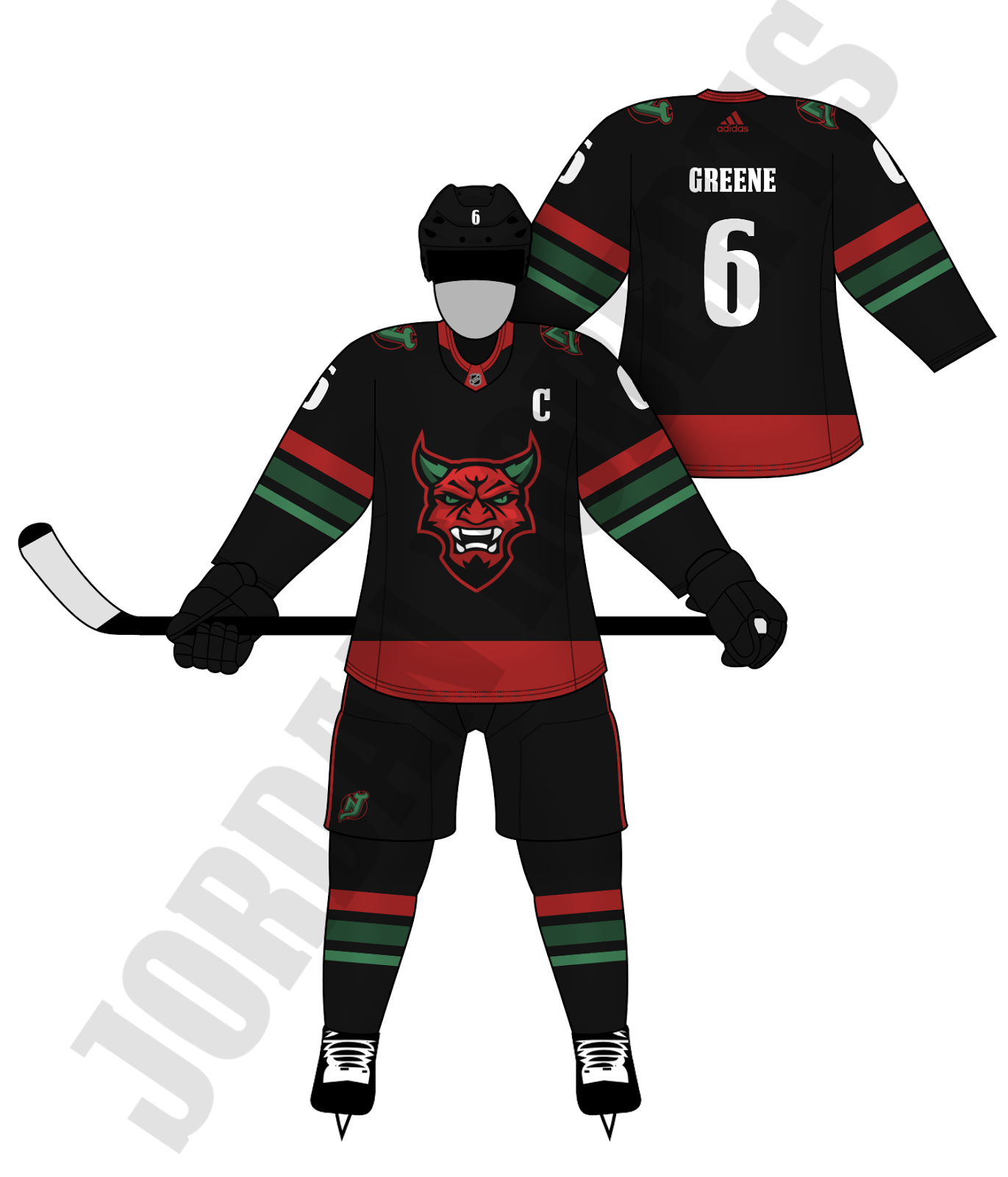 New Jersey Devils Disappoint With Unwhelming New Third Uniform –  SportsLogos.Net News