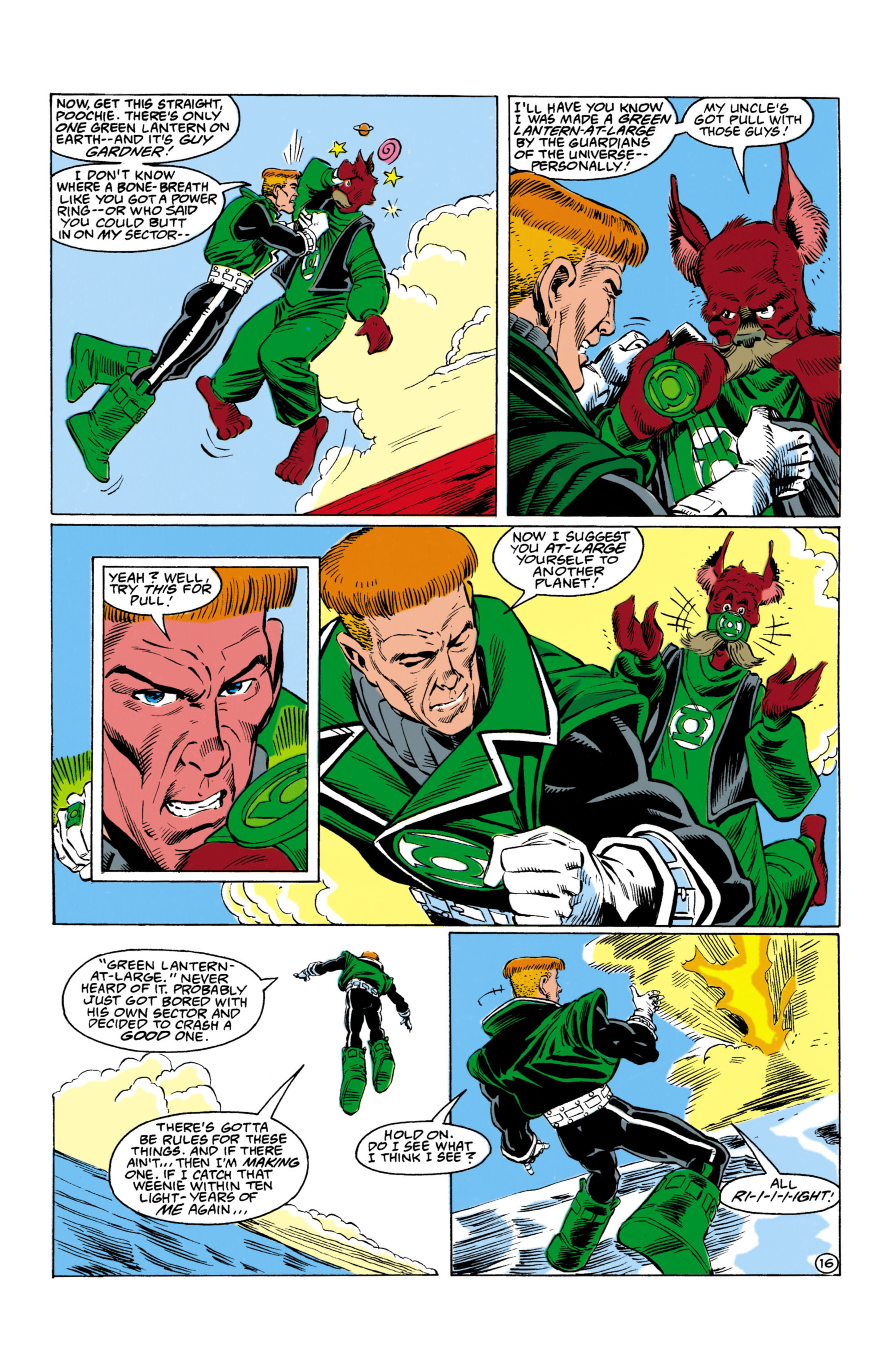 Read online Green Lantern (1990) comic -  Issue #9 - 17
