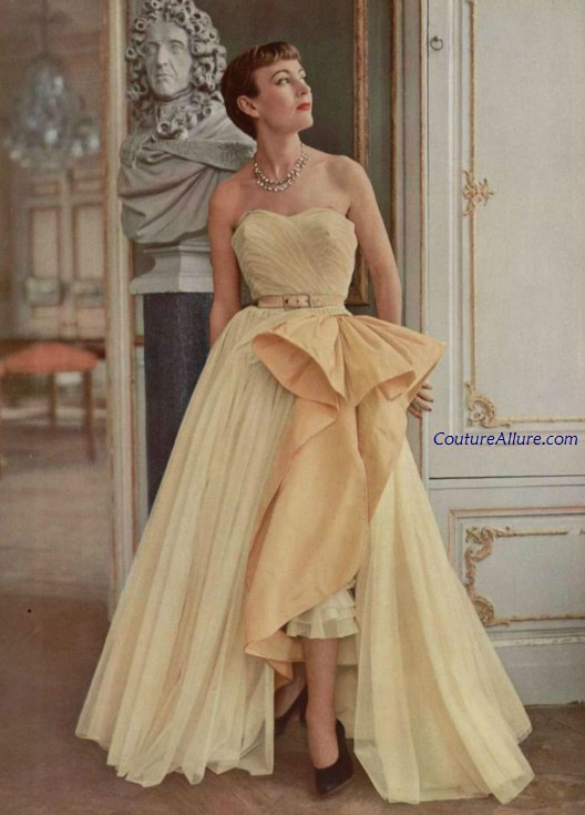 Couture Allure Vintage Fashion Weekend Eye Candy Robert Piguet, 1950