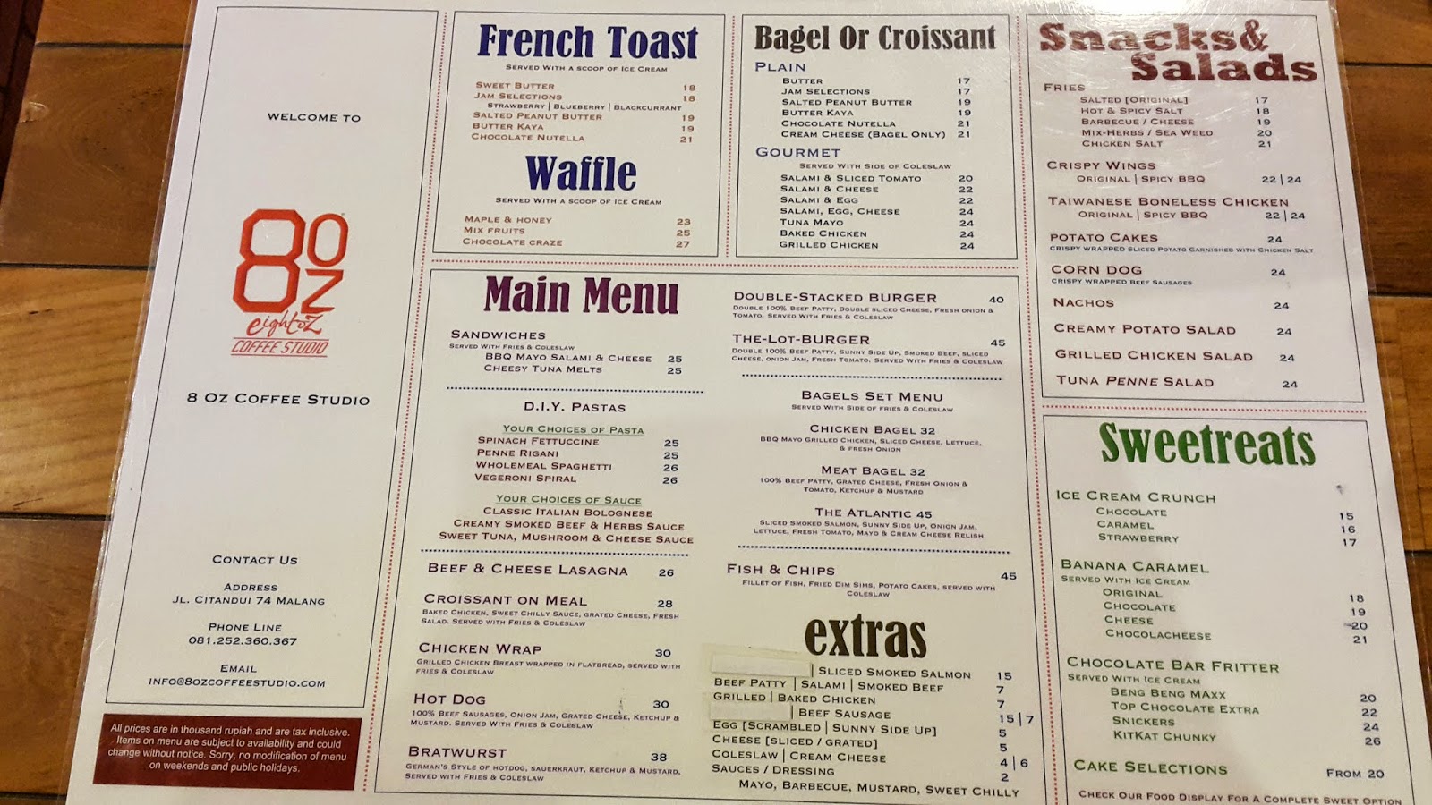 amourpixie (Review) 8 OZ Coffee Studio