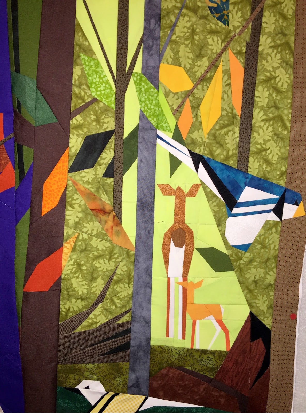 Quilt Art Designs Woodlands Art Quilt