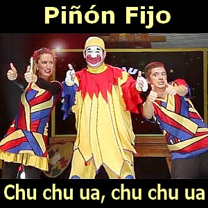 Piñon Fijo - Chu chu ua, chu chu ua Letra y acordes de guitarra y piano
